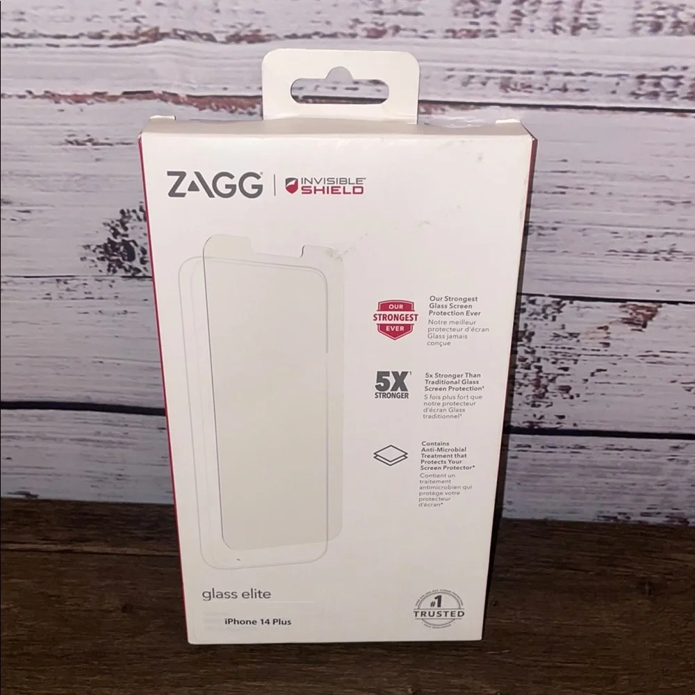InvisibleShield Glass Elite Screen Protector for iPhone 14 Plus - Clear